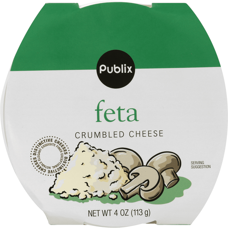 Publix Cheese, Crumbled, Feta (4 oz) Instacart