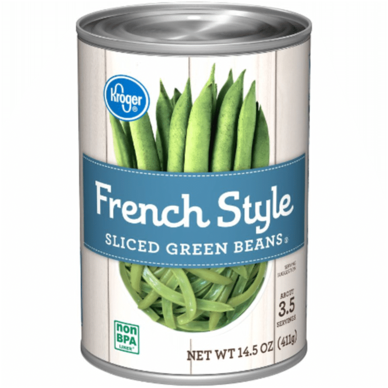 Kroger Sliced Green Beans (14.5 oz) from FoodsCo - Instacart