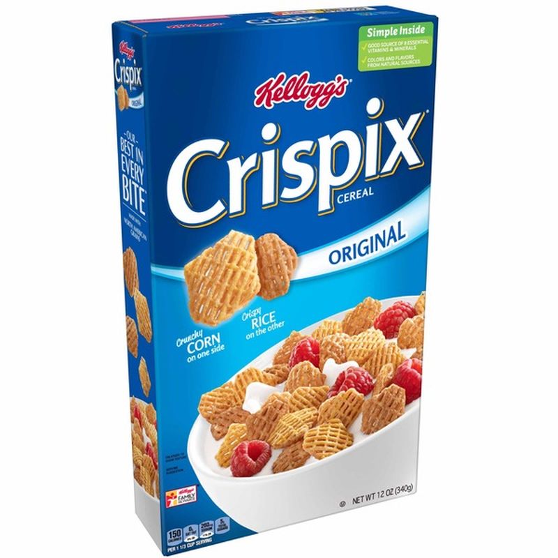 Kellogg's Crispix Breakfast Cereal Original (12 oz) from Publix Instacart
