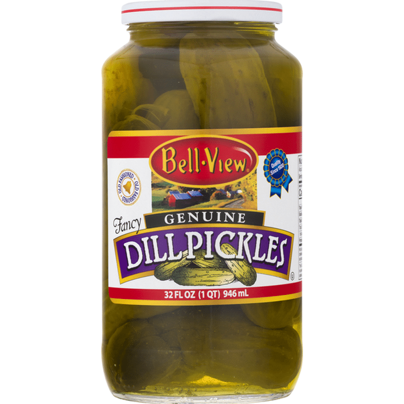 Bell View Dill Pickles, Genuine, Fancy (32 oz) Instacart