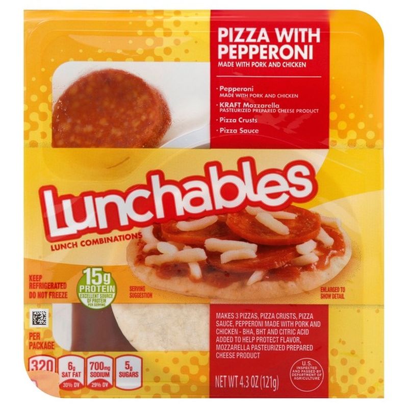 Lunchables Pepperoni Pizza Convenience Meal (4.3 oz) from Superfresh