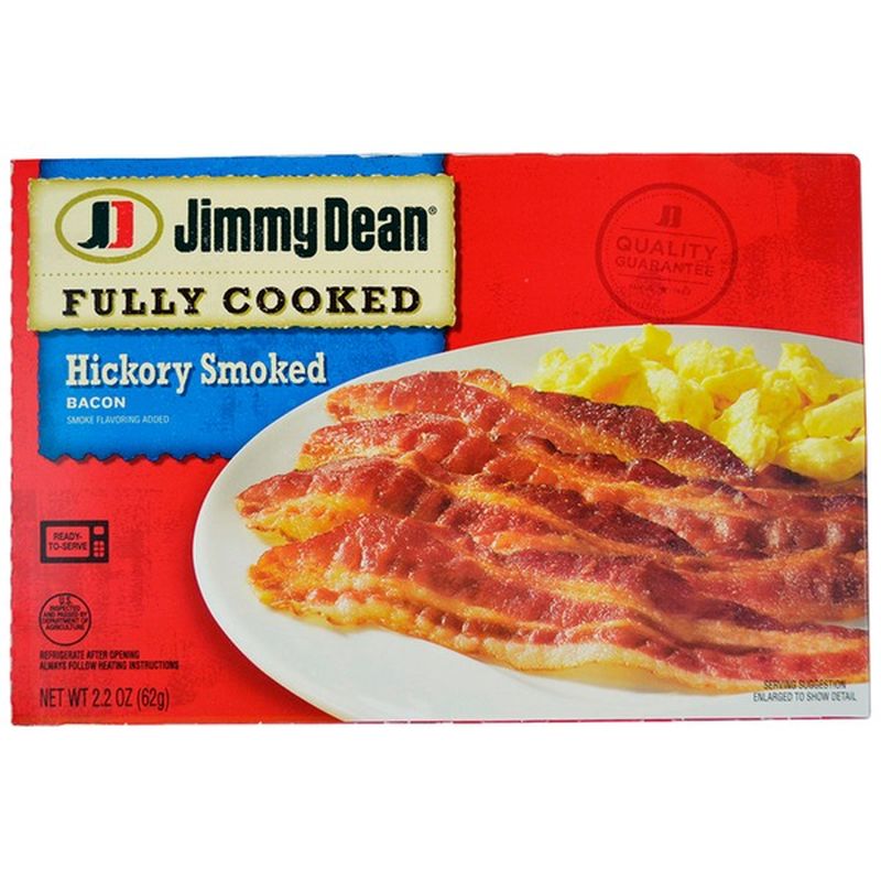 Jimmy Dean Hickory Smoked Bacon (2.2 oz) - Instacart