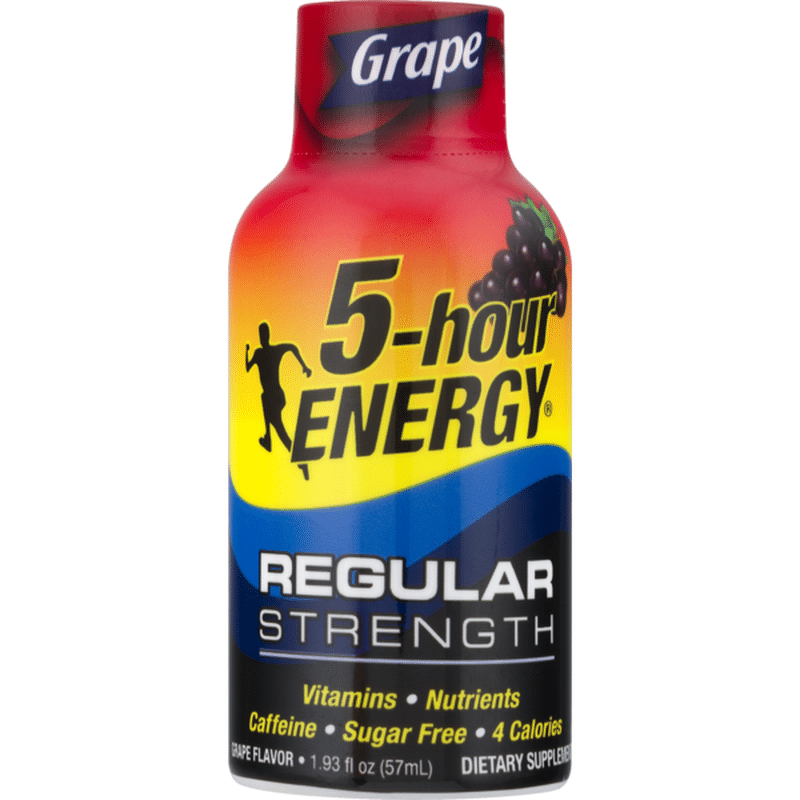 5Hour Energy Dietary Supplement Regular Strength Grape (1.93 fl oz