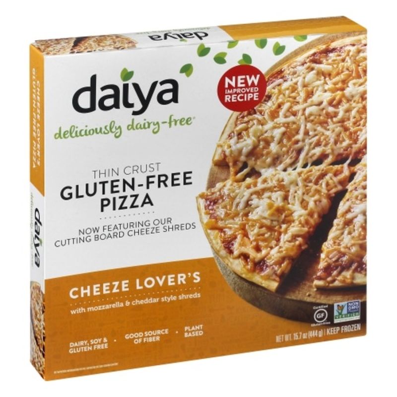 Daiya Pizza, Gluten-Free, Thin Crust, Cheeze Lover's (12.03 oz) from ...