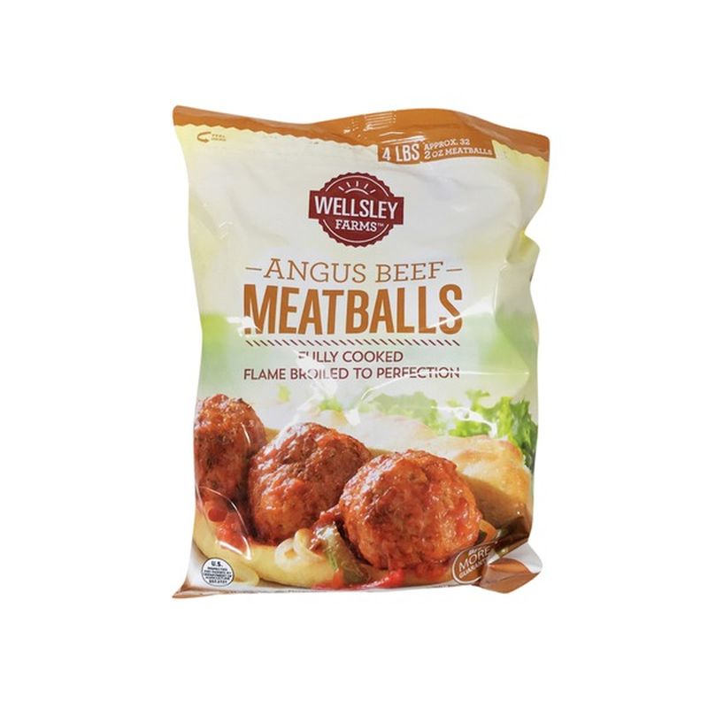 Wellsley Farms Angus Beef Meatballs (4 lb) Instacart