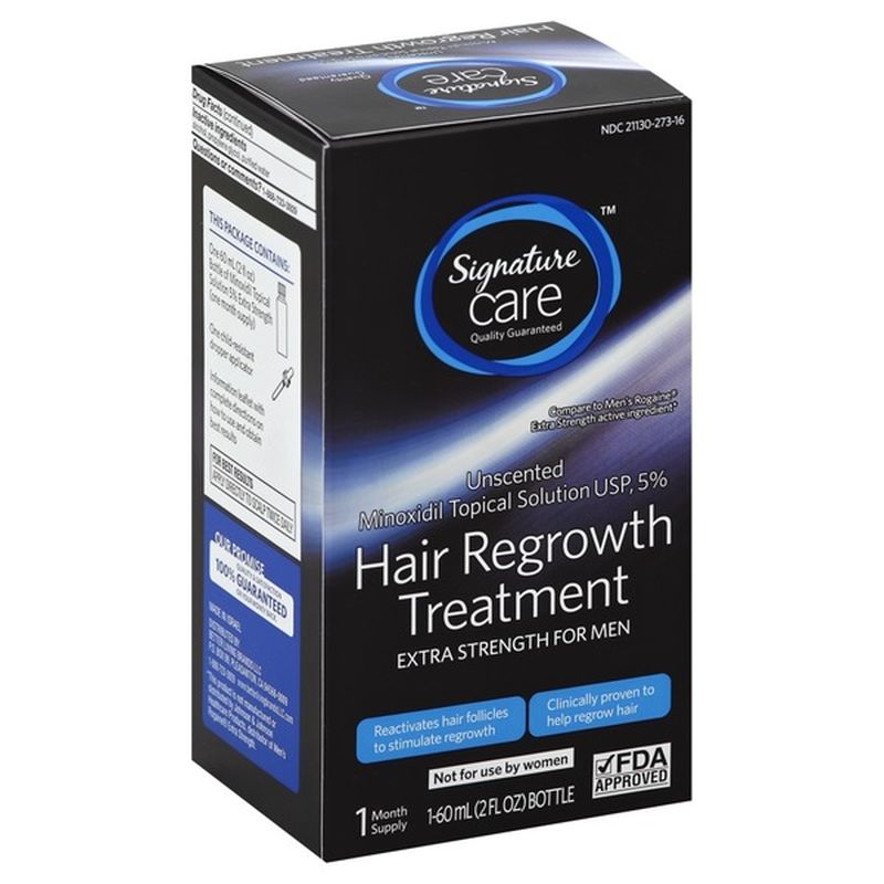 Signature Care Extra Strength For Men Hair Regrowth Treatment (2 fl oz