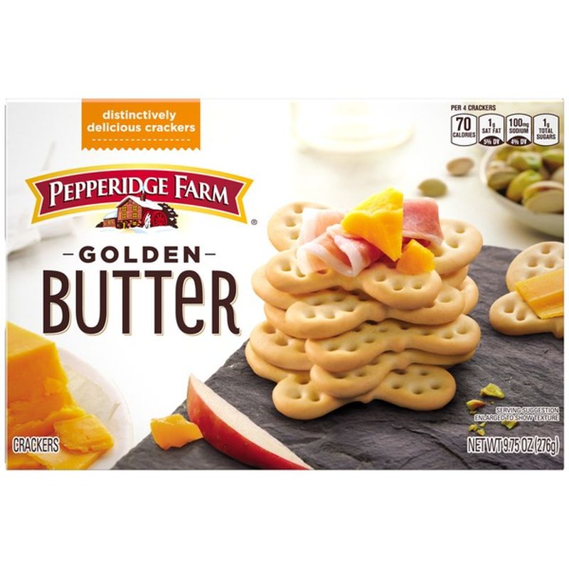pepperidge farm golden butter butterfly shaped crackers