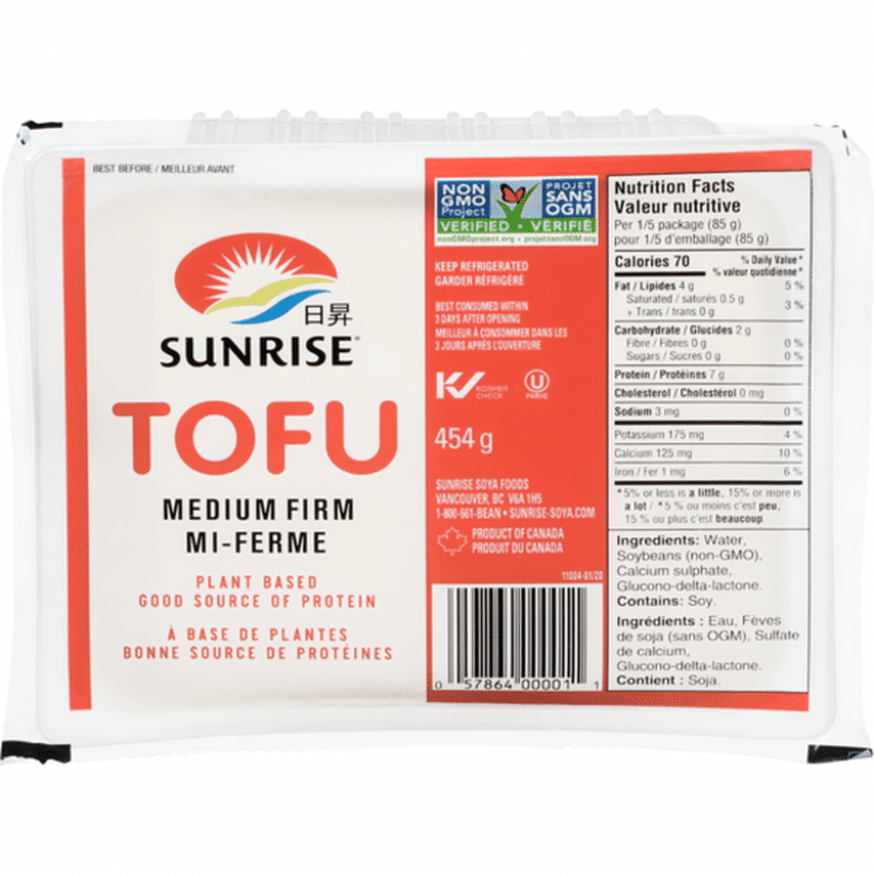 Sunrise Medium Firm Tofu