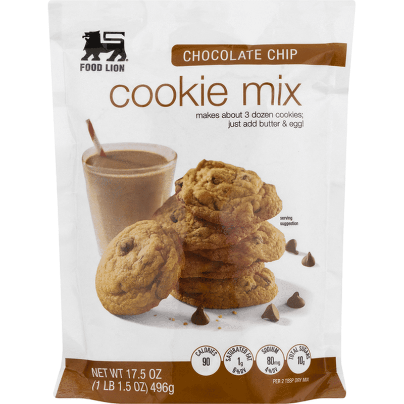 Food Lion Cookie Mix, Chocolate Chip (17.5 oz) Instacart