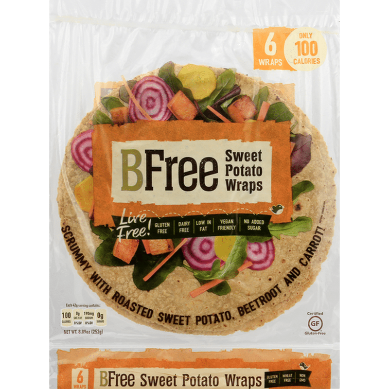 BFree Wraps, Sweet Potato (6 Each) - Instacart