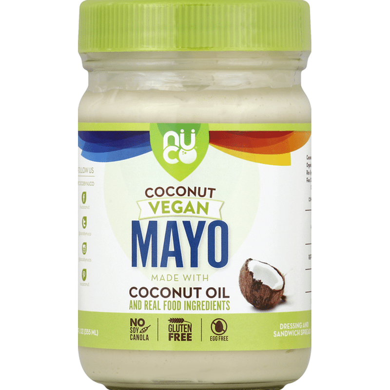 Nuco Mayo Vegan Coconut 12 Oz Instacart