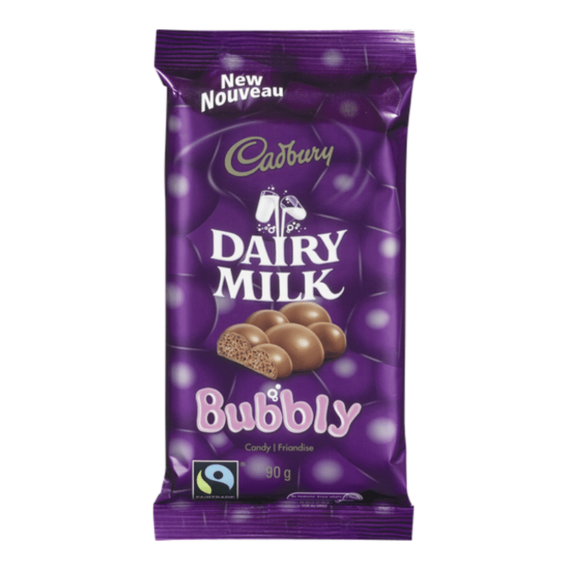 Dairy Milk Bubbly Chocolate Bar