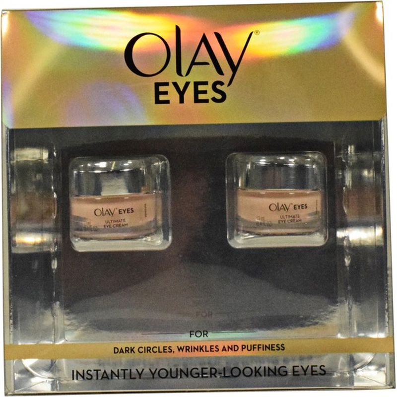 Olay Ultimate Eye Cream for Wrinkles, Puffy Eyes + Dark Circles (0.8 fl oz) from Costco Instacart