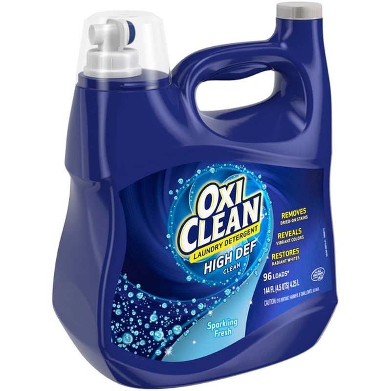 Oxi Clean Liquid Laundry Detergent, Sparkling Fresh Scent