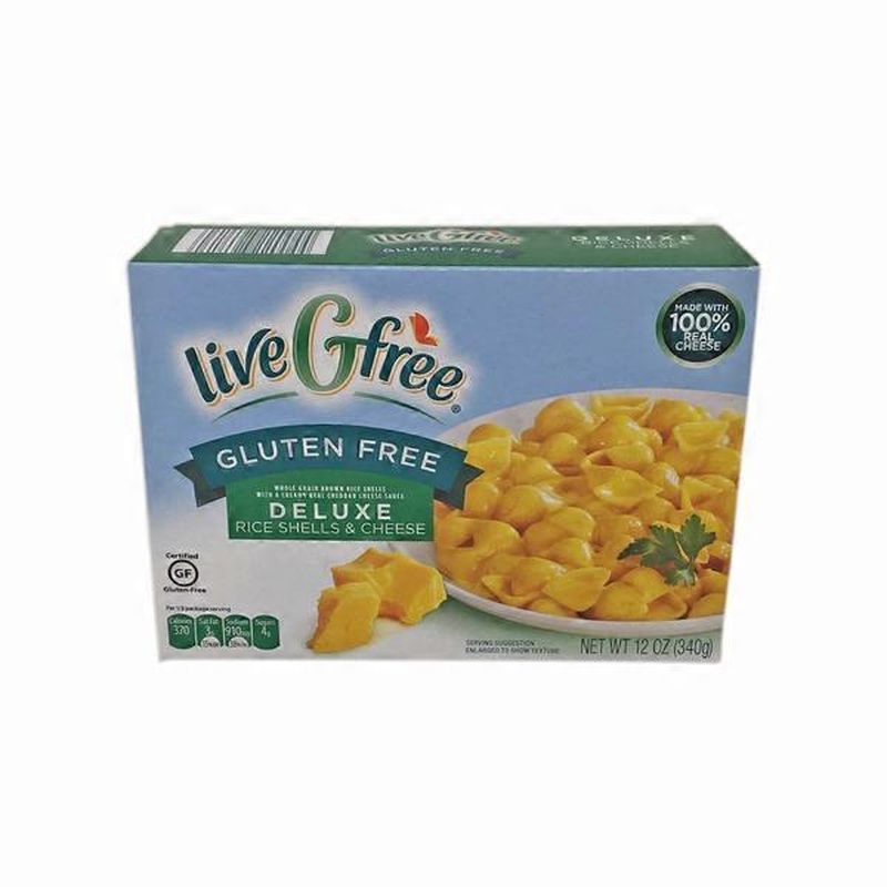 liveGfree Gluten Free Deluxe Shells and Cheese (12 oz) from ALDI ...