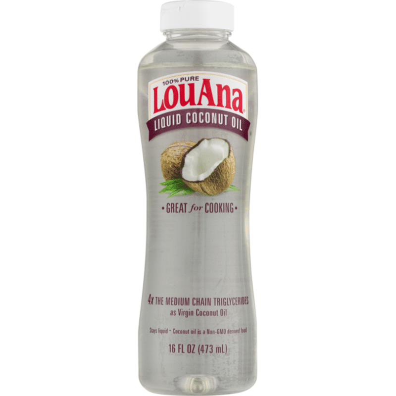 LouAna 100 Pure Liquid Coconut Oil (16 fl oz) from Food Lion Instacart