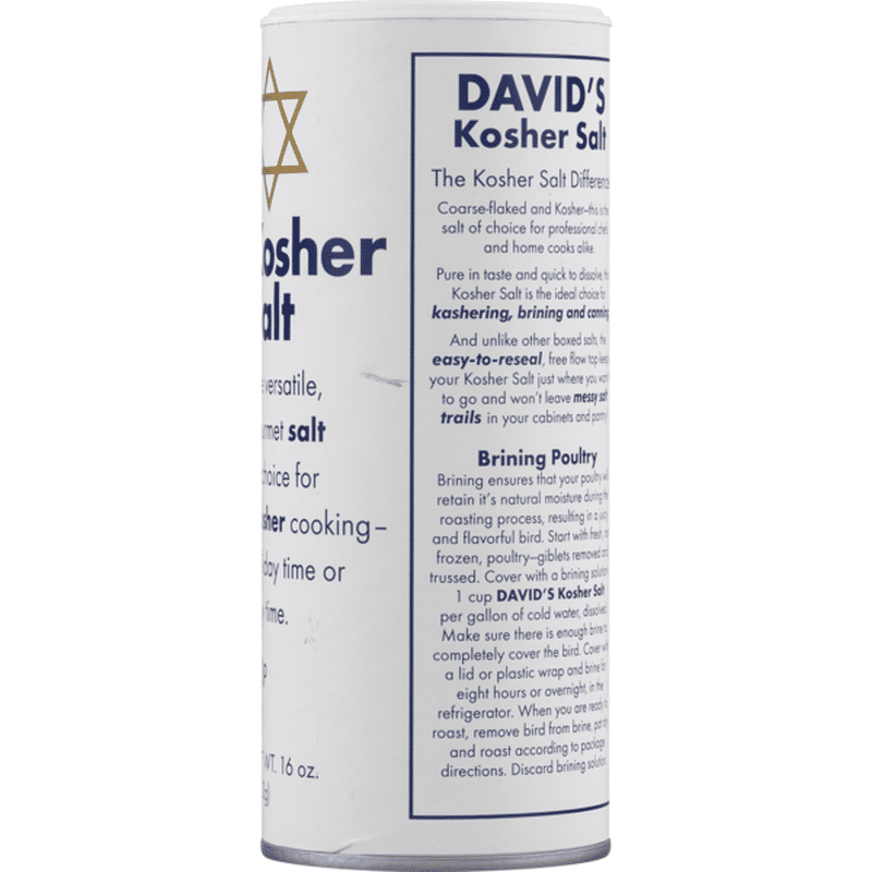 David's Kosher Salt (16 oz) Instacart