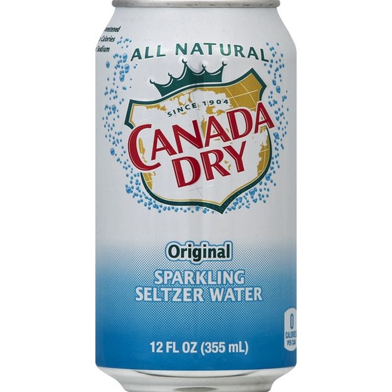 Canada Dry Sparkling Seltzer Water, Original (fl oz) Delivery or Pickup ...