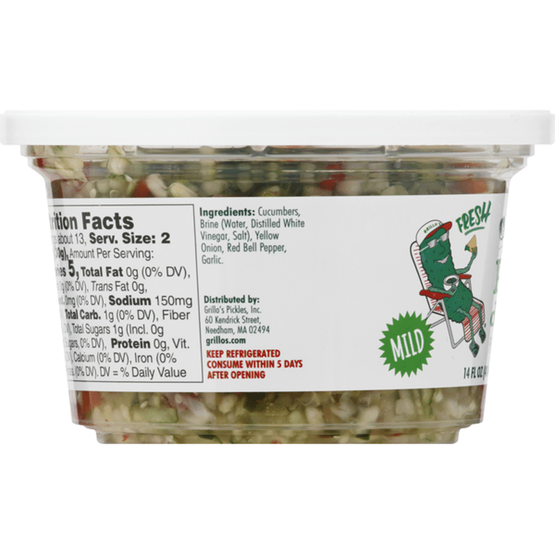 Grillo's Pickle De Gallo, Mild