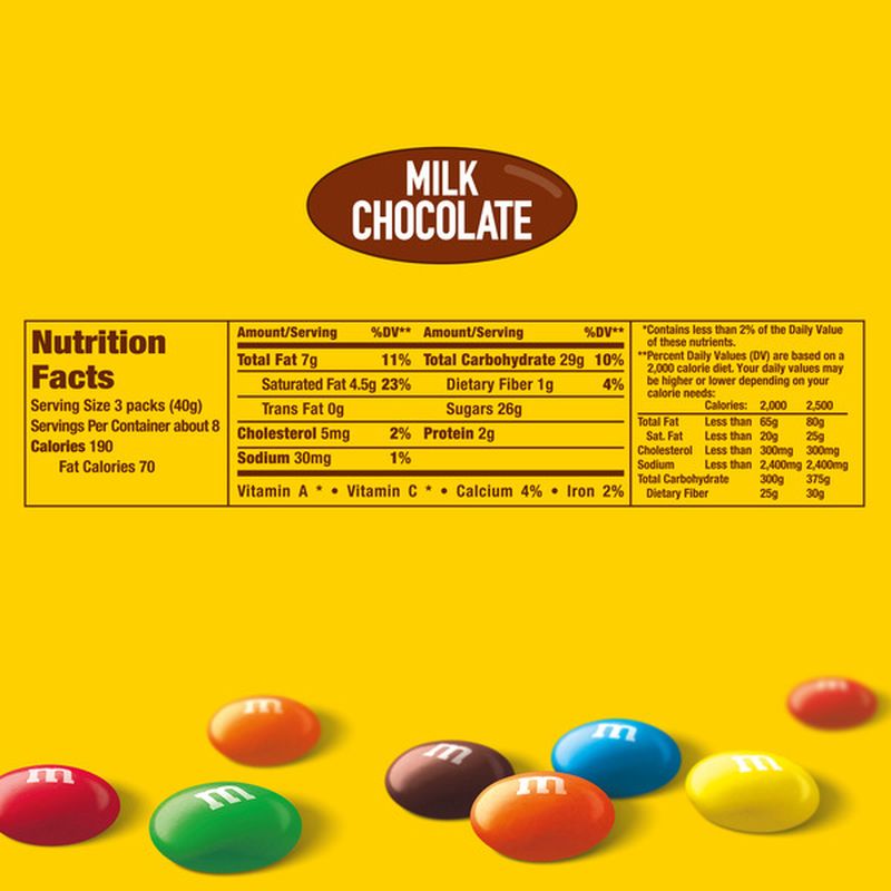 M&M's Fun Size Milk Chocolate Candy (10.53 oz) Instacart