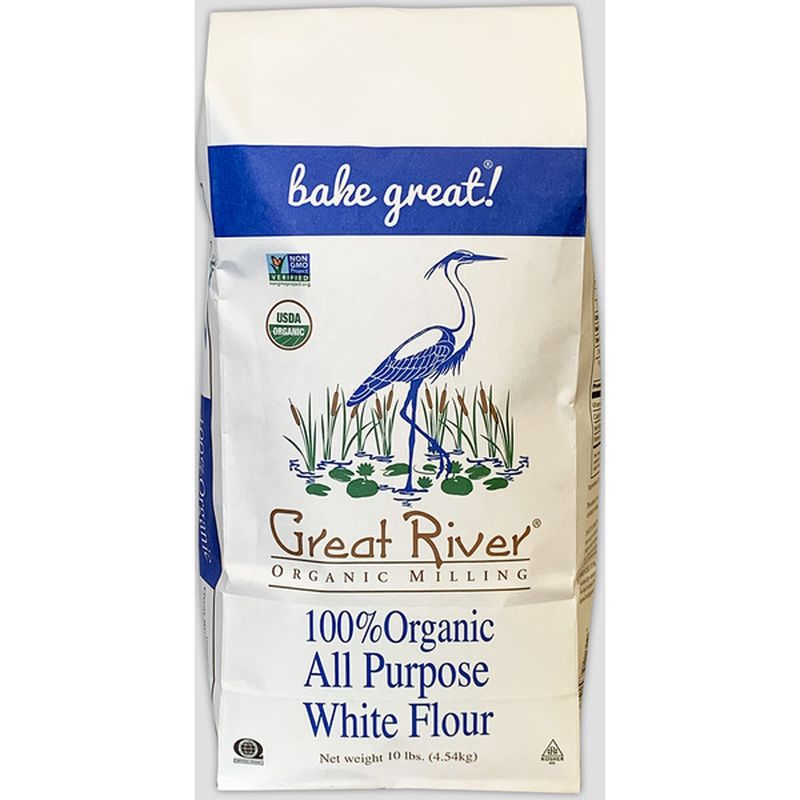 Great River Milling 100% Organic All Purpose White Flour