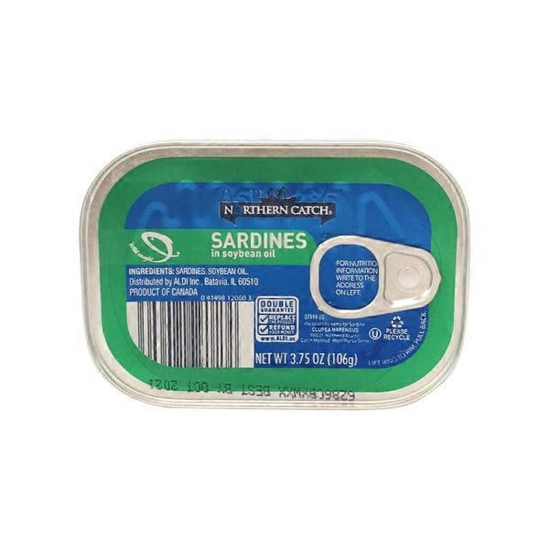 Northern Catch Sardines In Oil (3.75 oz) from ALDI Instacart