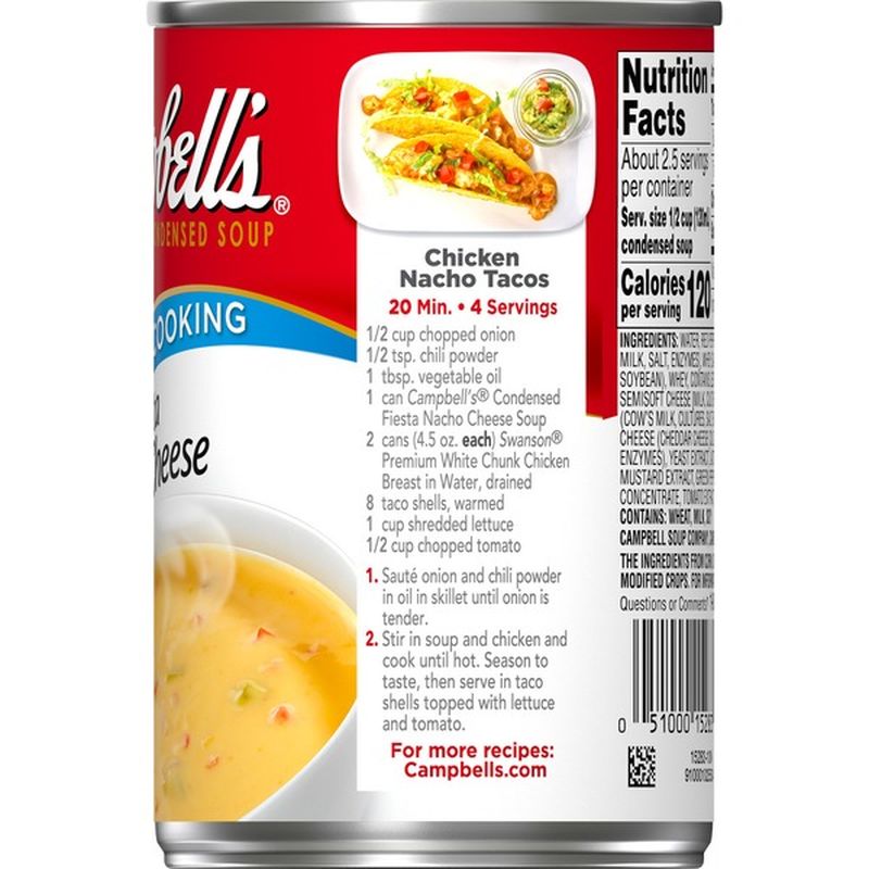 Campbells® Nacho Cheese Soup 1075 Oz Instacart 8570