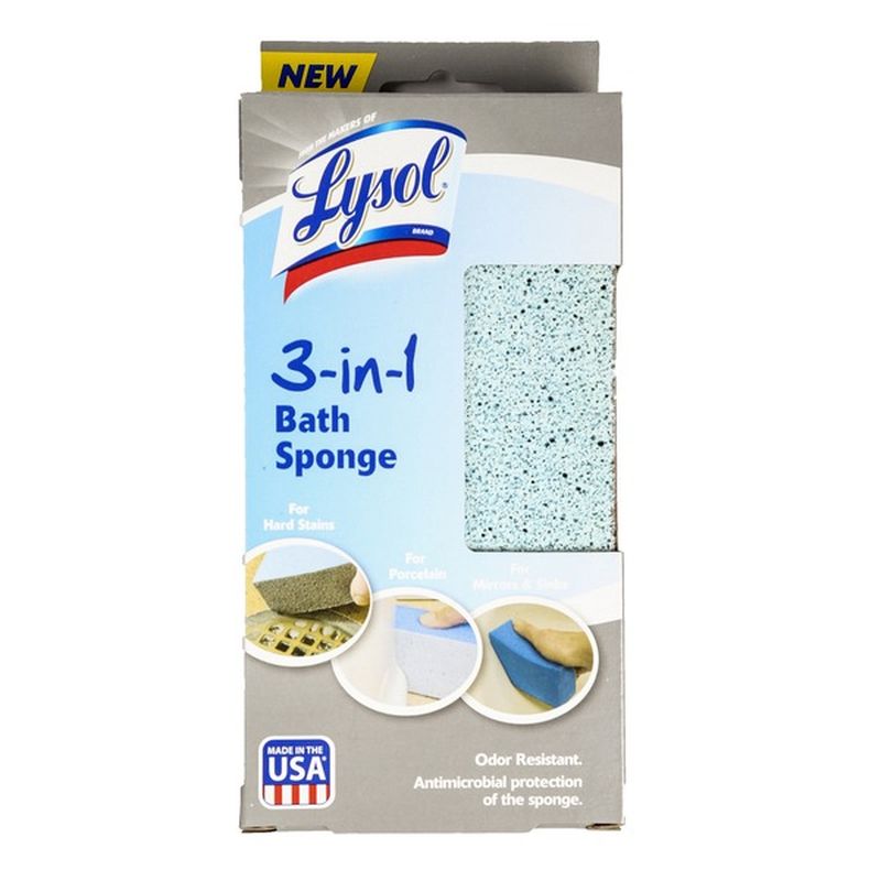 Lysol 3 In1 Bath Sponge