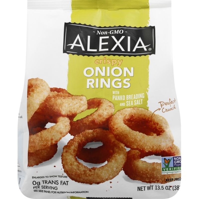 Alexia Onion Rings, with Panko Breading and Sea Salt, Crispy (13.5 oz
