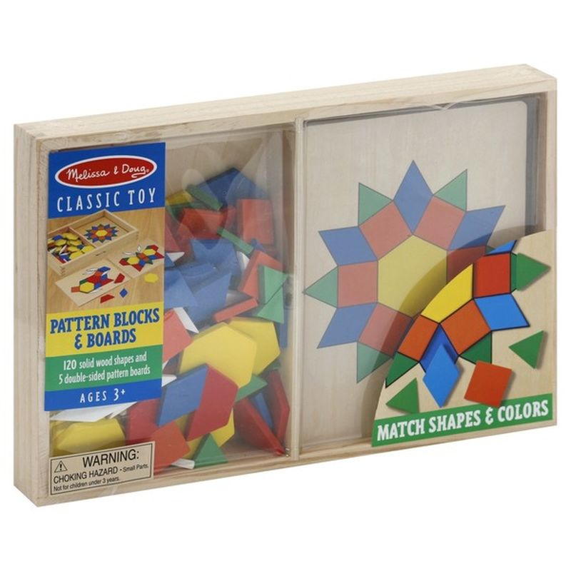 melissa doug pattern blocks