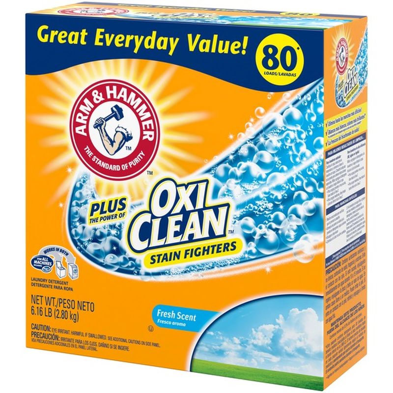 oxiclean powder laundry detergent