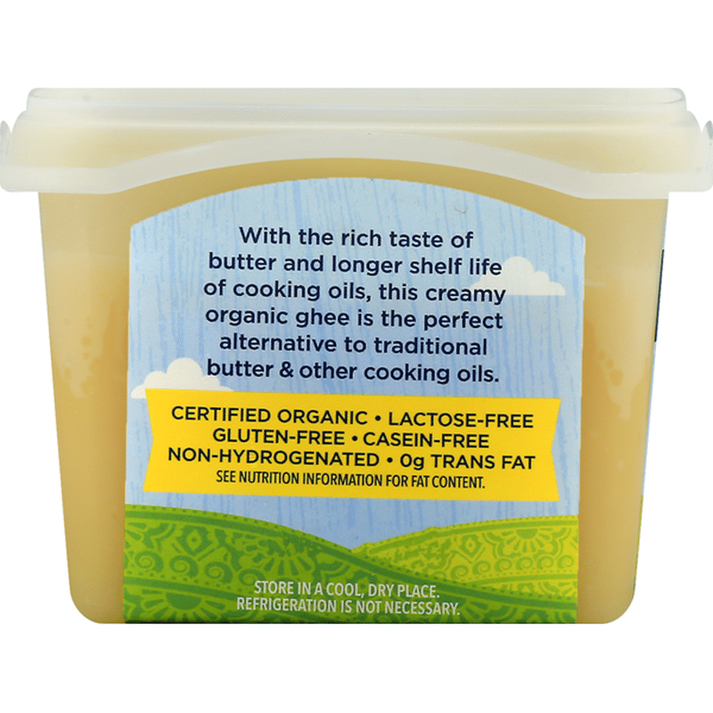 Carrington Farms Ghee, Organic, Clarified Butter (12 Oz) - Instacart