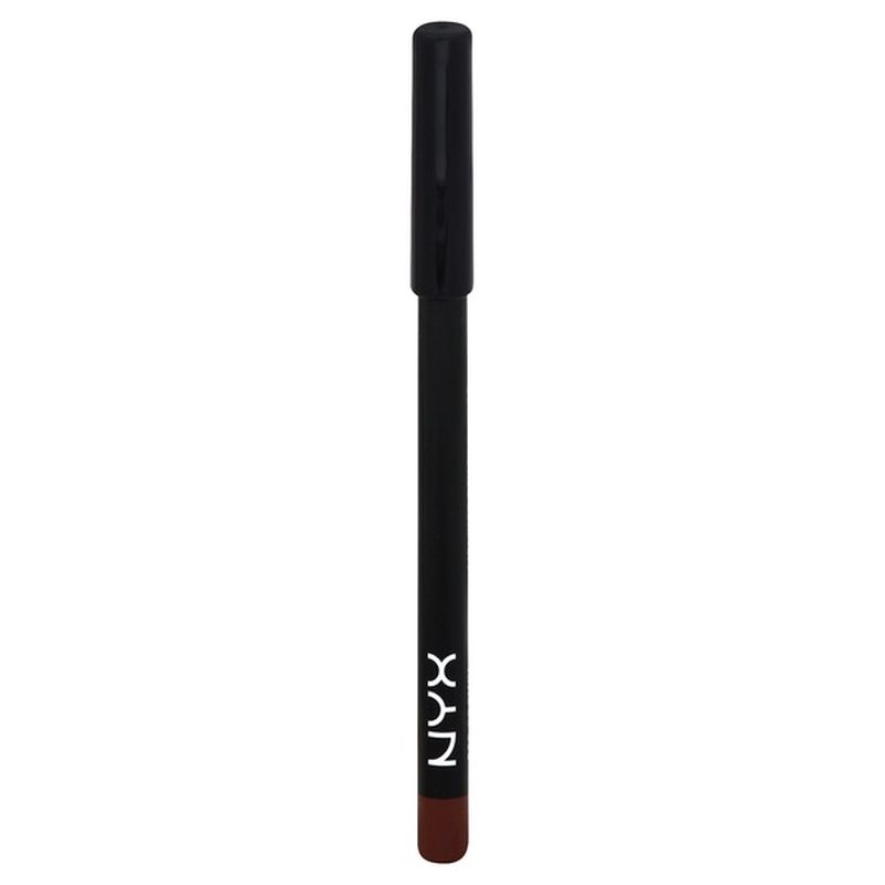 NYX Professional Makeup Lipliner Pencil, Brown 802 (0.04 oz) Instacart