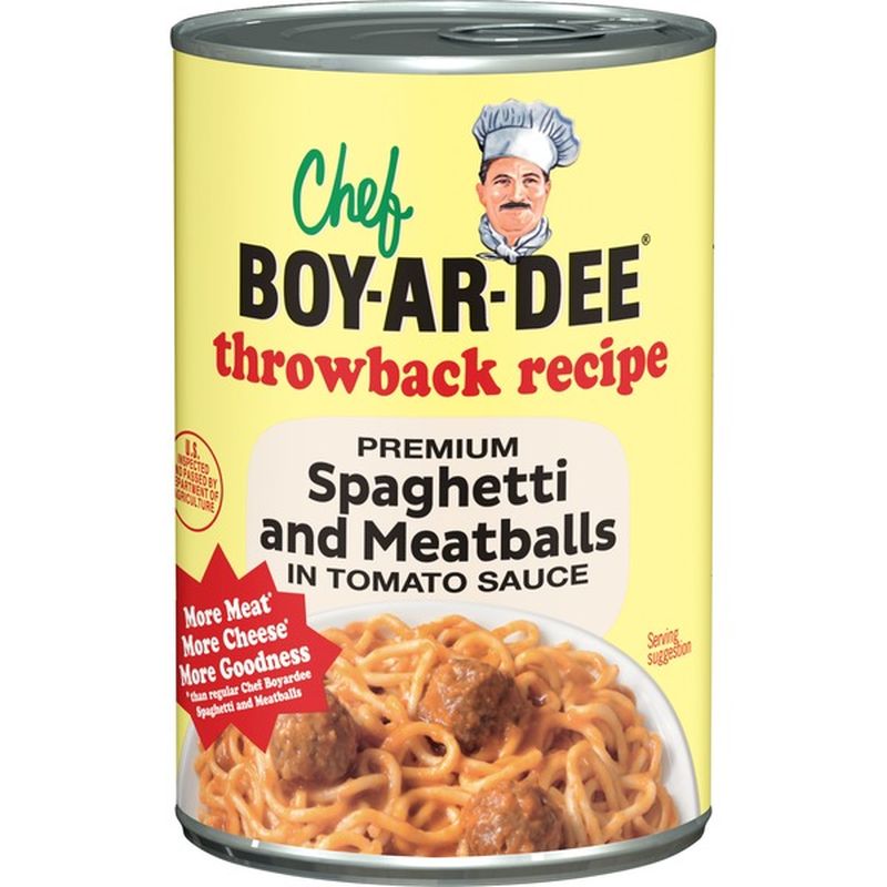 Chef Boyardee Throwback Spaghetti And Meatballs 14 5 Oz Instacart