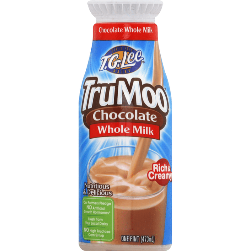 T.G. Lee Milk, Whole, Chocolate (1 pt) Delivery or Pickup Near Me
