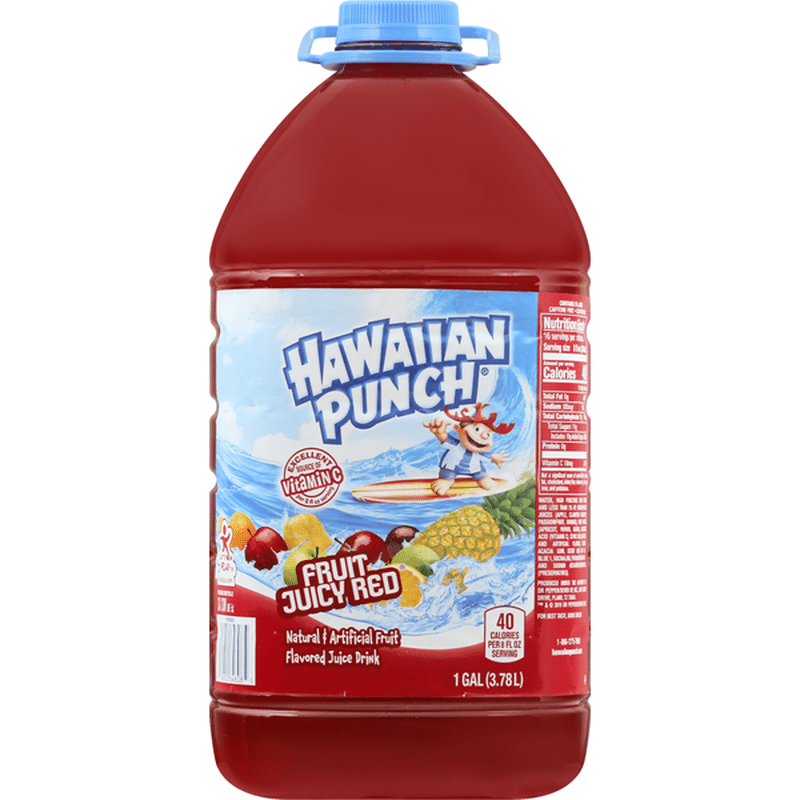 Hawaiian Punch Fruit Juicy Red Juice Drink 1 Gal Instacart