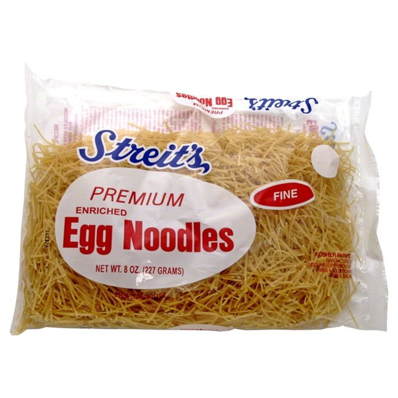 Streit's Premium Enriched Egg Noodles, Fine (8 oz) - Instacart