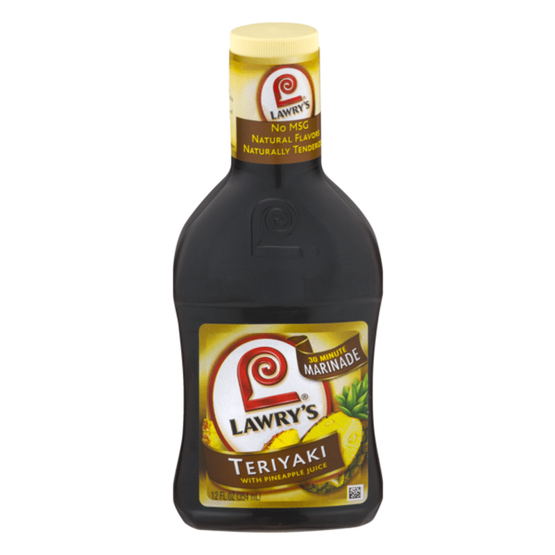 Lawry's® Teriyaki With Pineapple Juice Marinade (12 fl oz) from Giant