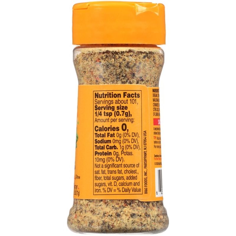 Dash Salt-Free Lemon Pepper Seasoning Blend