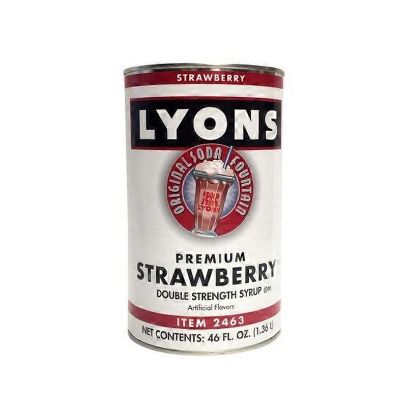 Lyons Double Strength Strawberry Shake Base (5 lb) Instacart