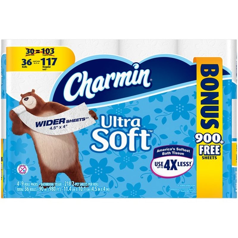 Charmin Ultra Soft Toilet Paper (36 ct) from Costco Instacart