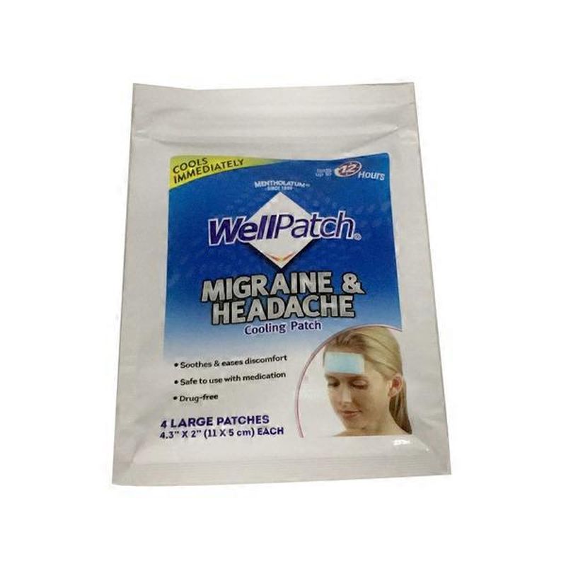 headache cooling patches
