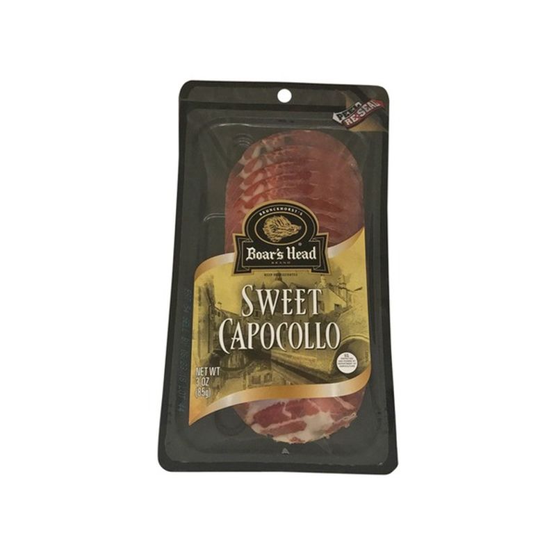 Boar's Head Sweet Capocollo (per lb) Instacart