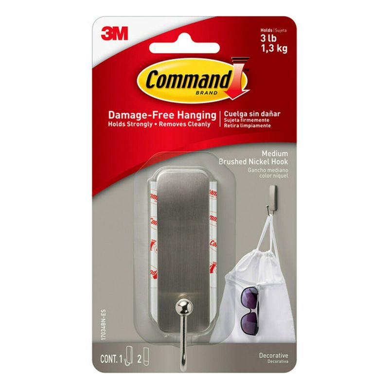 3m command hooks for brick walls