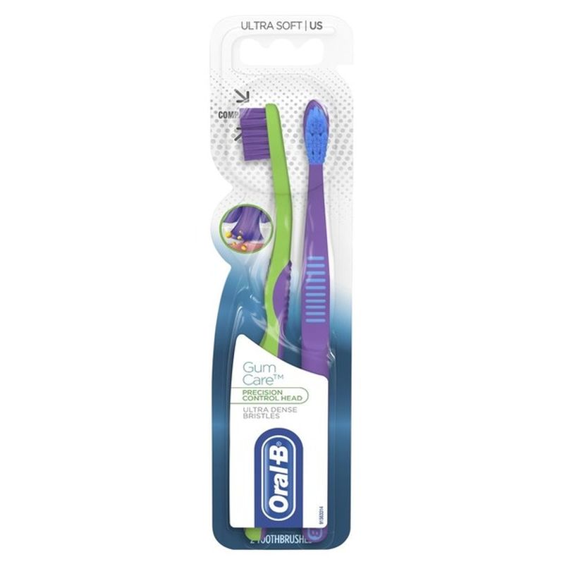 OralB Manual Pro Health Gum Care Manual Toothbrush, Ultra Soft