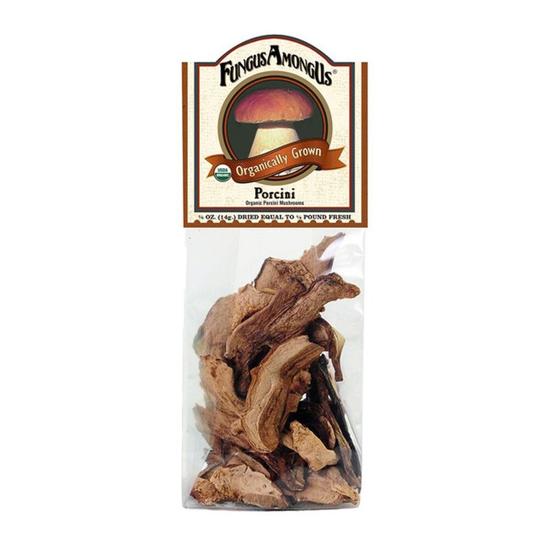 Fungus Among Us Organic Dried Porcini Mushrooms