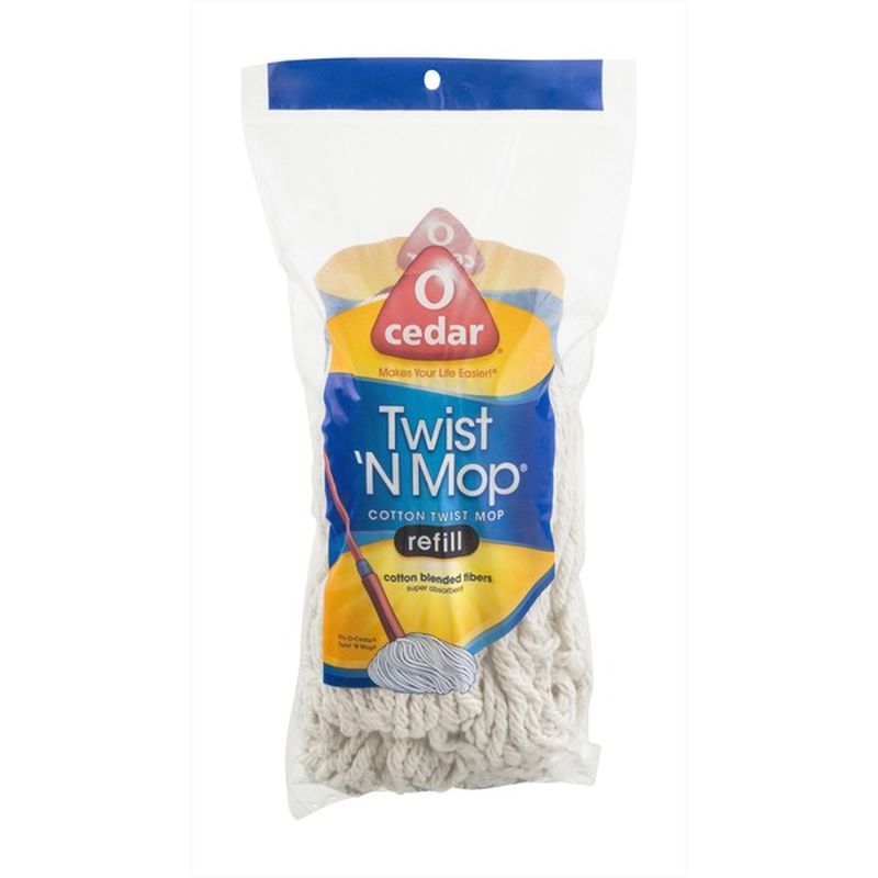 O Cedar Twist N Mop Cotton Twist Mop Refill 1 Ct Instacart