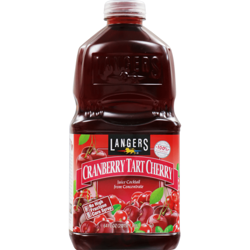 Langers Cranberry Tart Cherry Juice Cocktail (64 fl oz) Instacart
