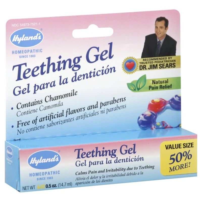 Hyland's Teething Gel, Value Size (0.5 oz) Instacart