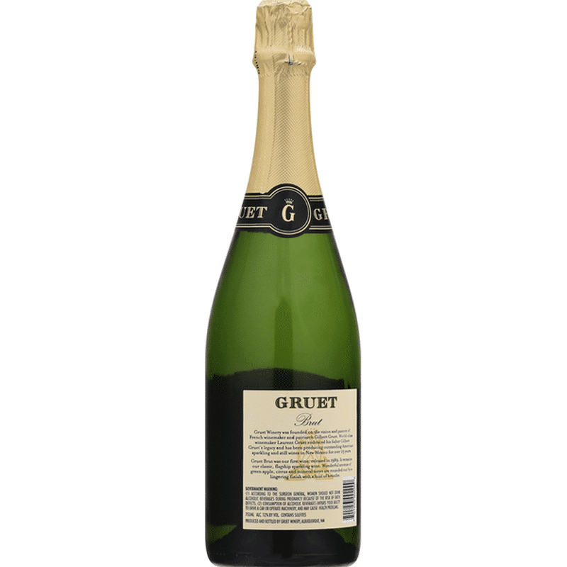 Gruet Winery Sparkling Wine, Brut (750 ml) Instacart
